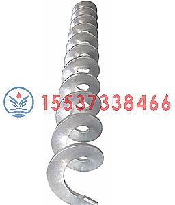 無軸螺旋輸送機葉片常用規格