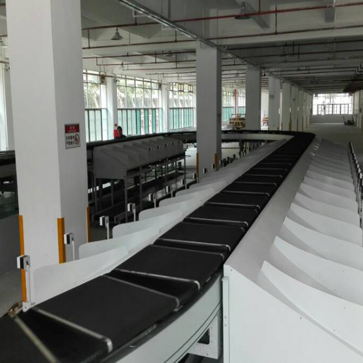 自動分揀鏈板輸送機 自動分揀鏈板輸送機