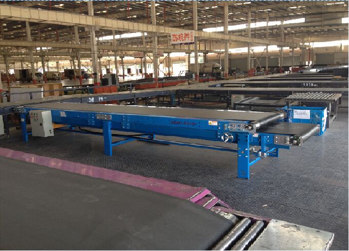 伸縮皮帶機應用現場 伸縮皮帶機應用現場