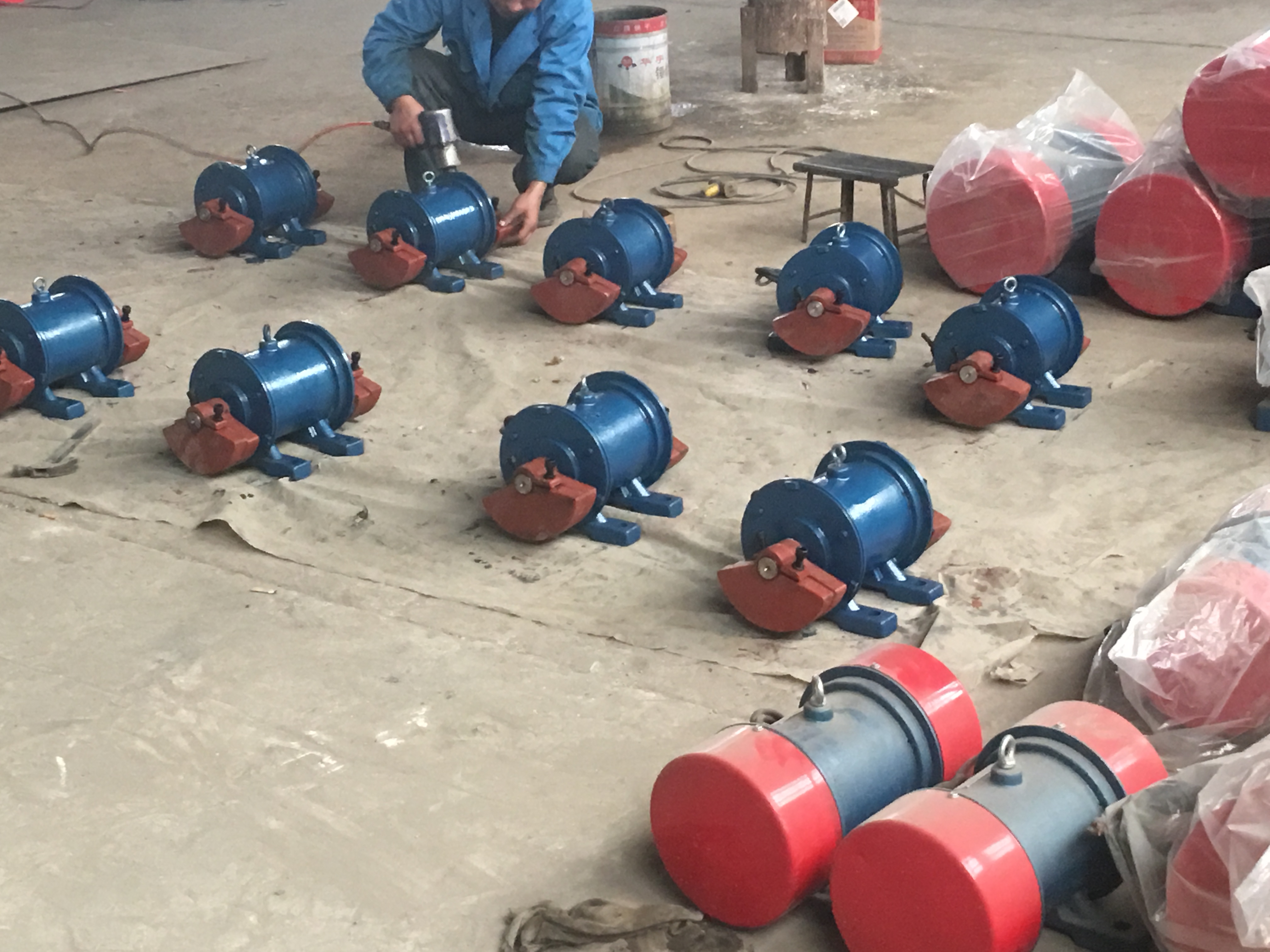 振動電機(jī)生產(chǎn)過程展示