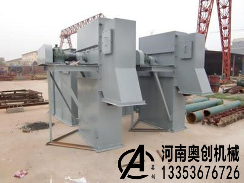 板鏈斗提機現場安裝圖 板鏈斗提機現場安裝圖