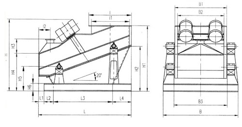 重型振動(dòng)篩圖紙 重型振動(dòng)篩圖紙