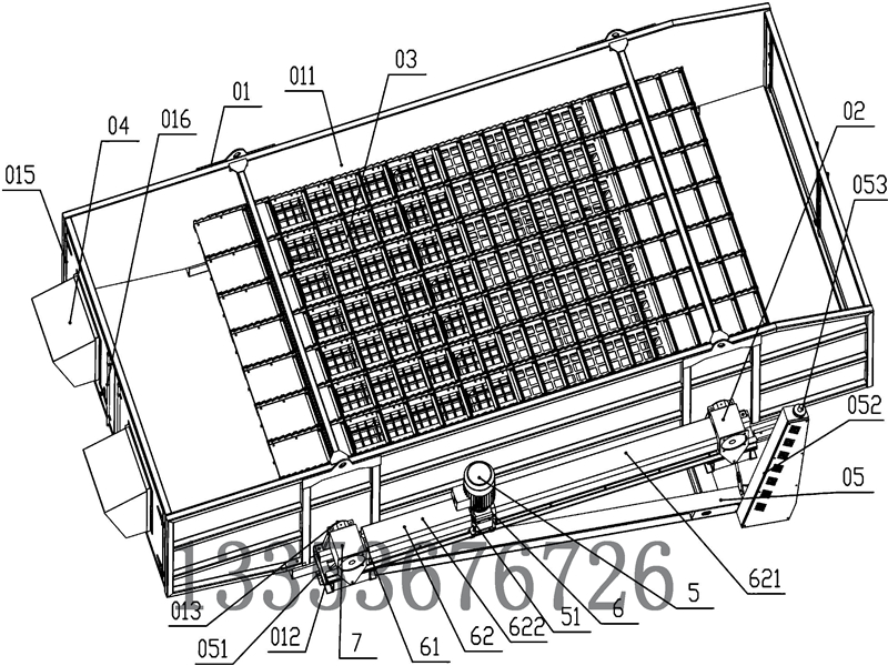 彈跳分選機結構圖