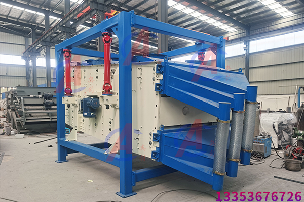 方形搖擺篩篩分生物質粉末